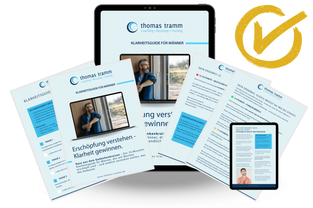 Mockup Klarheitsguide geschafft